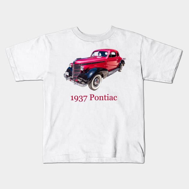 1937 Pontiac Coupe Kids T-Shirt by mtbearded1